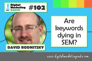 Are Keywords Dying in SEM? - DAVID RODNITZKY